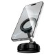 Автомобільний тримач Hoco H105 Journey magnetic car holder with suction cup (multi-scene) 4.5-7" Black