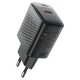 Мережевий зарядний пристрій ACEFAST A104 GaN single USB-C fast charger 25W Black
