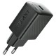 Мережевий зарядний пристрій ACEFAST A104 GaN single USB-C fast charger 25W Black