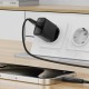 Мережевий зарядний пристрій ACEFAST A104 GaN single USB-C fast charger 25W Black