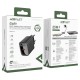 Мережевий зарядний пристрій ACEFAST A104 GaN single USB-C fast charger 25W Black