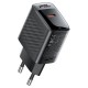 Мережевий зарядний пристрій ACEFAST A102 GaN single USB-C fast charger 30W Black