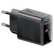 Мережевий зарядний пристрій ACEFAST A102 GaN single USB-C fast charger 30W Black