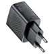 Мережевий зарядний пристрій ACEFAST A102 GaN single USB-C fast charger 30W Black