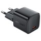 Мережевий зарядний пристрій ACEFAST A117 mini GaN fast charger 20W Black