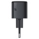 Мережевий зарядний пристрій ACEFAST A117 mini GaN fast charger 20W Black