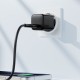 Мережевий зарядний пристрій ACEFAST A117 mini GaN fast charger 20W Black
