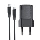 Мережевий зарядний пристрій ACEFAST A118 PD mini GaN USB-C fast charger Type-C cable 30W Black