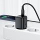 Мережевий зарядний пристрій ACEFAST A119 mini GaN fast charger 45W Black