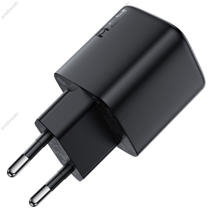 Мережевий зарядний пристрій ACEFAST A134 mini GaN fast charger 67W Black