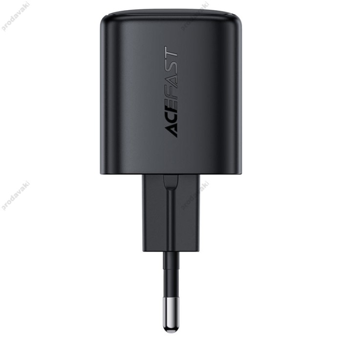 Мережевий зарядний пристрій ACEFAST A134 mini GaN fast charger 67W Black