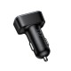 Автомобільний зарядний пристрій Hoco Z63B Barry dual port Car charger 3A 48W Black