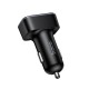 Автомобільний зарядний пристрій Hoco Z63B Barry dual port Car charger 3A 48W Black