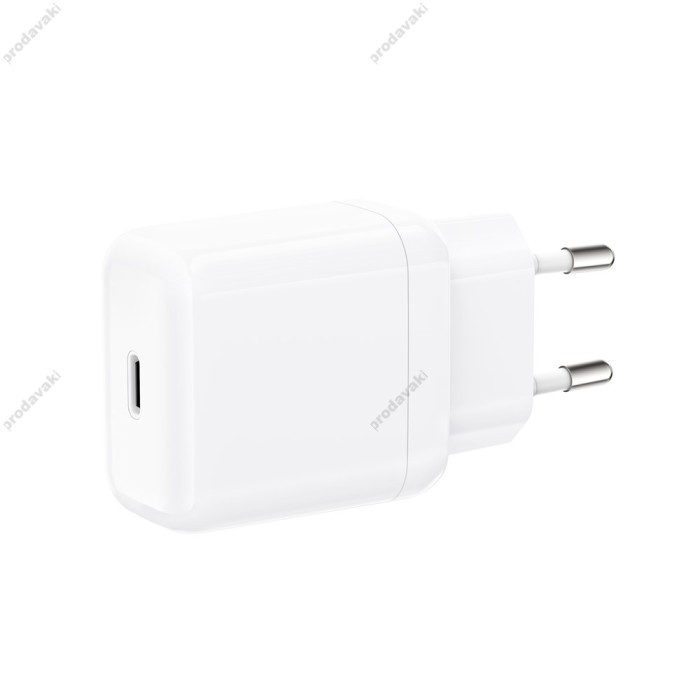 Мережевий зарядний пристрій ACEFAST A130 single USB-C charger 20W White