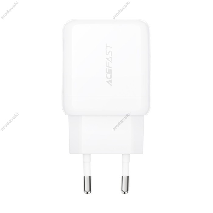 Мережевий зарядний пристрій ACEFAST A130 single USB-C charger 20W White