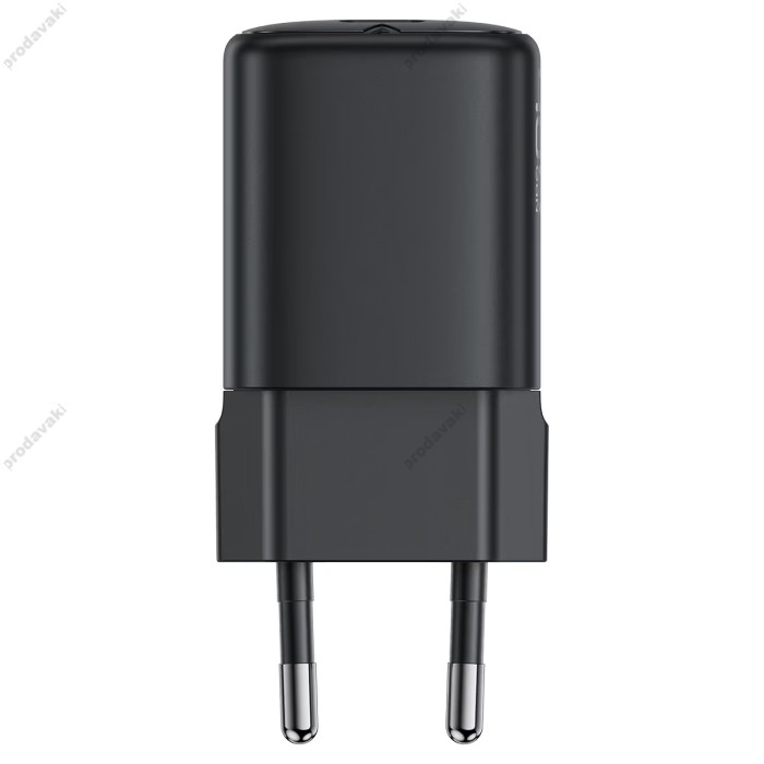 Мережевий зарядний пристрій ACEFAST A136 mini GaN USB-C fast charger 40W Black