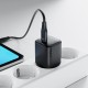 Мережевий зарядний пристрій ACEFAST A136 mini GaN USB-C fast charger 40W Black