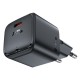 Мережевий зарядний пристрій ACEFAST A77 PD mini GaN USB-C charger 30W Black