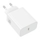 Мережевий зарядний пристрій HOCO C162A Source single port PD charger Type-C cable 60W White