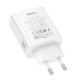 Мережевий зарядний пристрій HOCO C162A Source single port PD charger Type-C cable 60W White