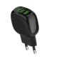 Мережевий зарядний пристрій LDNIO A3309 Micro USB Cable 17W Black