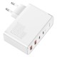 Мережевий зарядний пристрій Baseus GaN2 Pro Quick Charger 2C+2U 100W White CCGAN2P-L02
