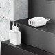 Мережевий зарядний пристрій HOCO N15 Amazing three-port charger 17W White