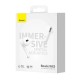 Бездротові Bluetooth навушники Baseus Bowie WX5 True Wireless Earphones BT 5.3 White A00051000213-00