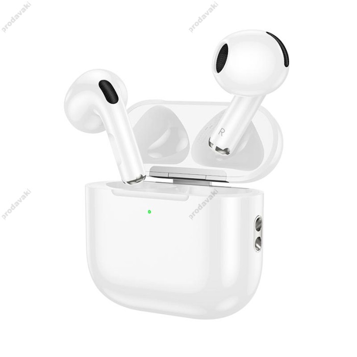 Бездротові Bluetooth навушники HOCO EW64 True wireless stereo headset BT 5.3 White