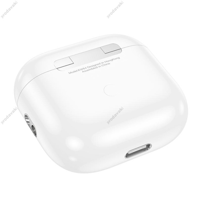Бездротові Bluetooth навушники HOCO EW64 True wireless stereo headset BT 5.3 White