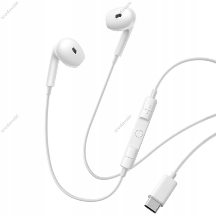 Дротові навушники Baseus Encok CZ19 Type-C Wired Earphones White A00182201213-00