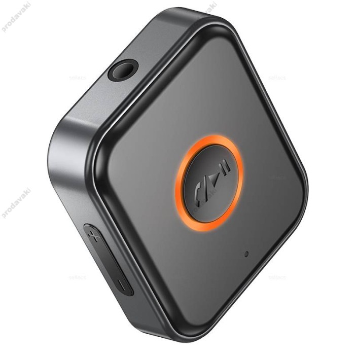 Автомобільний Bluetooth адаптер BOROFONE BC55 Suave car AUX BT receiver Black