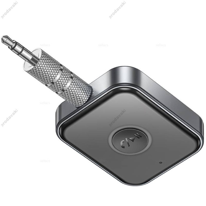 Автомобільний Bluetooth адаптер BOROFONE BC55 Suave car AUX BT receiver Black