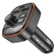 FM - трансмітер Borofone BC59 Heroic (USB-A/USB-C) 5V/3A Black
