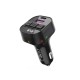 FM - трансмітер XO BCC17 Smart Bluetooth MP3 A+C Dual Port PD30W Black