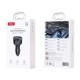 FM - трансмітер XO BCC18 Smart Bluetooth MP3 Car Charger Type-C 3A Black