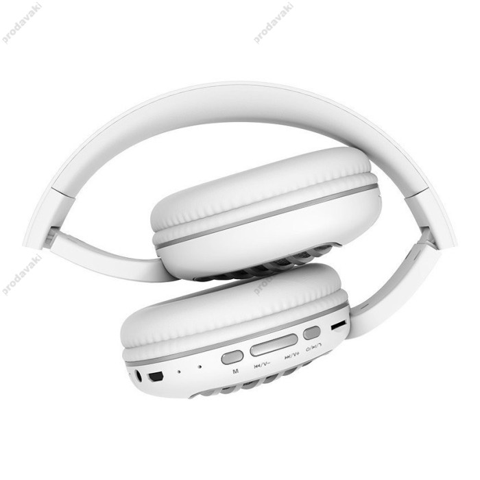 Бездротові Bluetooth навушники Hoco W23 Brilliant sound White