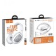 Бездротові Bluetooth навушники Hoco W23 Brilliant sound White