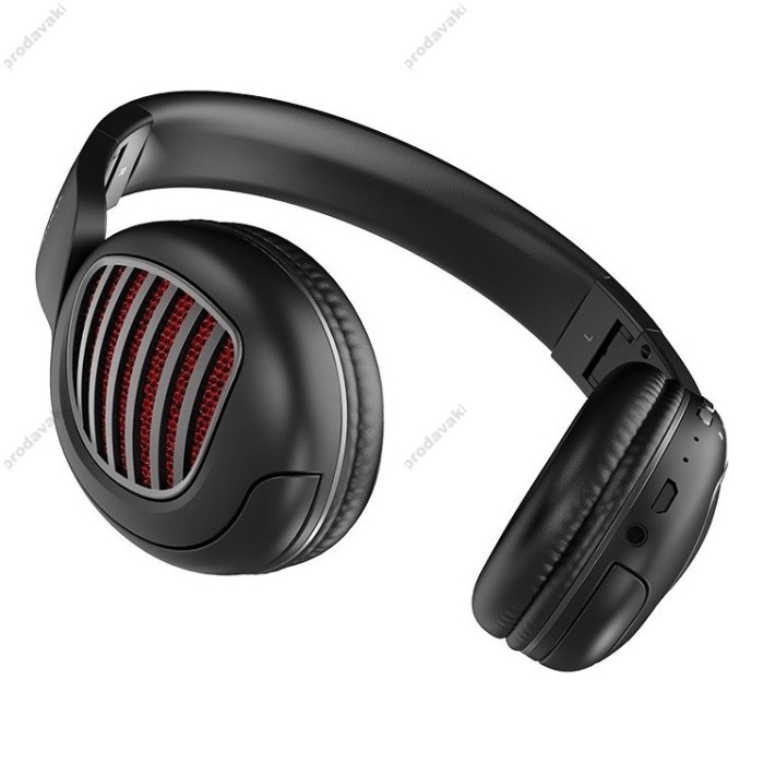 Бездротові Bluetooth навушники Hoco W23 Brilliant sound Black