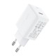 Мережевий зарядний пристрій ACEFAST A21 GaN USB-C fast charger 30W White