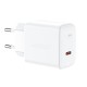 Мережевий зарядний пристрій ACEFAST A21 GaN USB-C fast charger 30W White