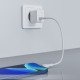 Мережевий зарядний пристрій ACEFAST A21 GaN USB-C fast charger 30W White