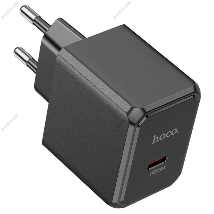 Мережевий зарядний пристрій HOCO CS13A Ocean single port charger 20W Black
