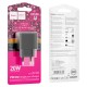 Мережевий зарядний пристрій HOCO CS13A Ocean single port charger 20W Black