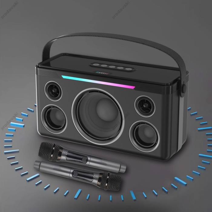 Портативна колонка Bluetooth Earldom ET-A40 20W Black