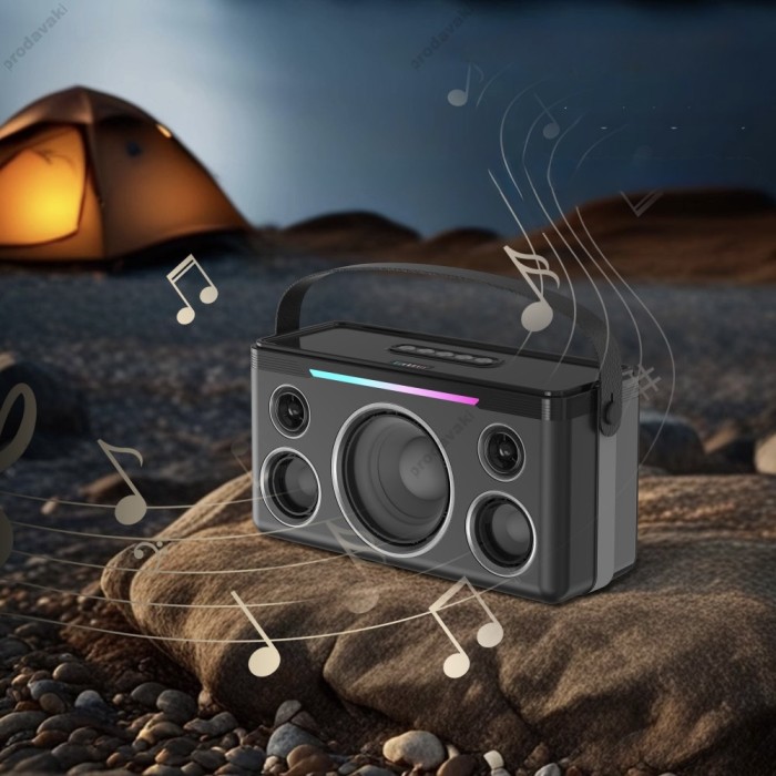 Портативна колонка Bluetooth Earldom ET-A40 20W Black