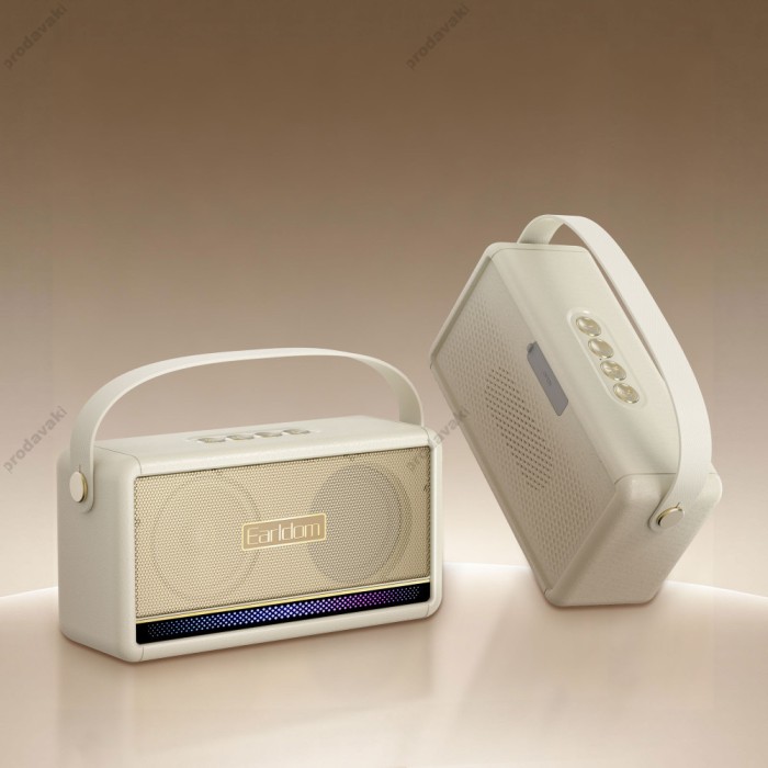 Портативна колонка Bluetooth Earldom ET-A48 White