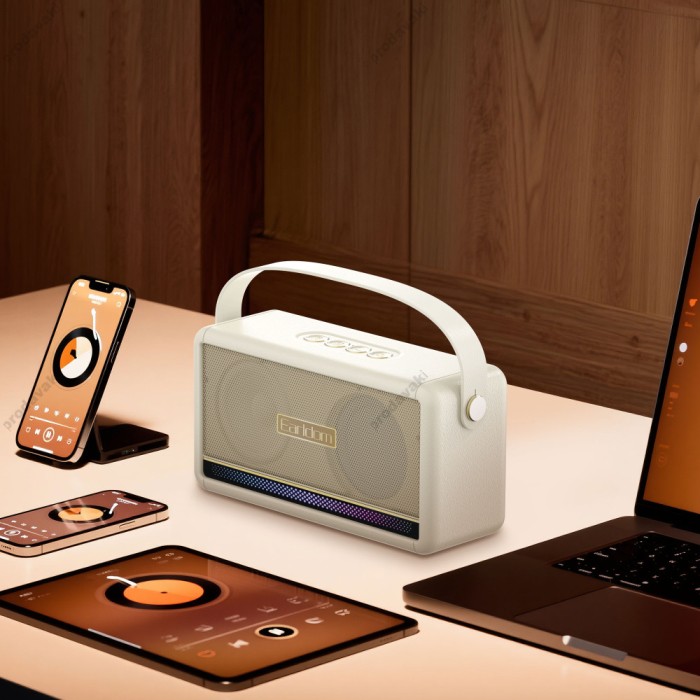 Портативна колонка Bluetooth Earldom ET-A48 White