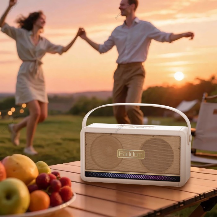 Портативна колонка Bluetooth Earldom ET-A48 White