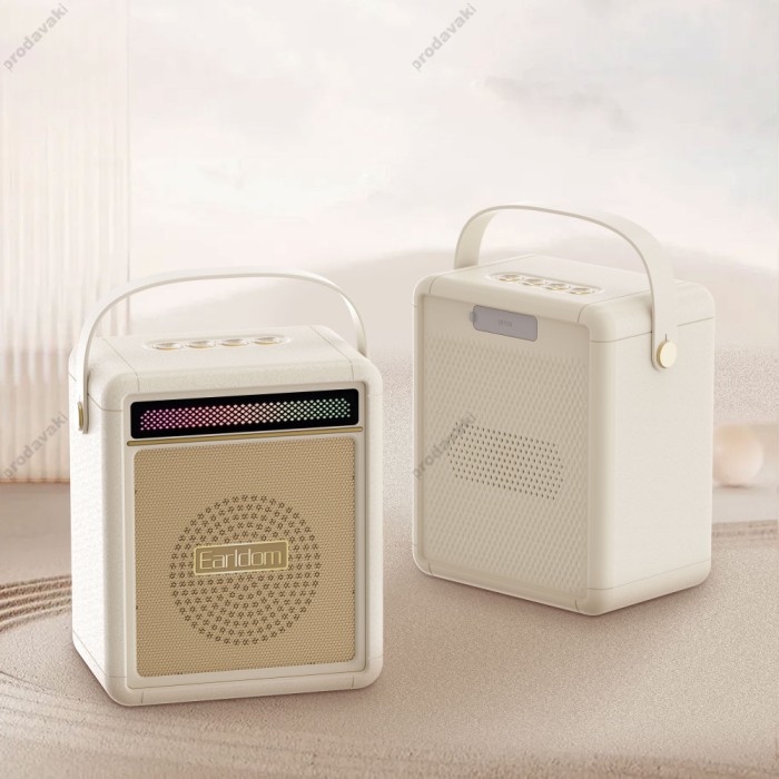 Портативна колонка Bluetooth Earldom ET-A49 White